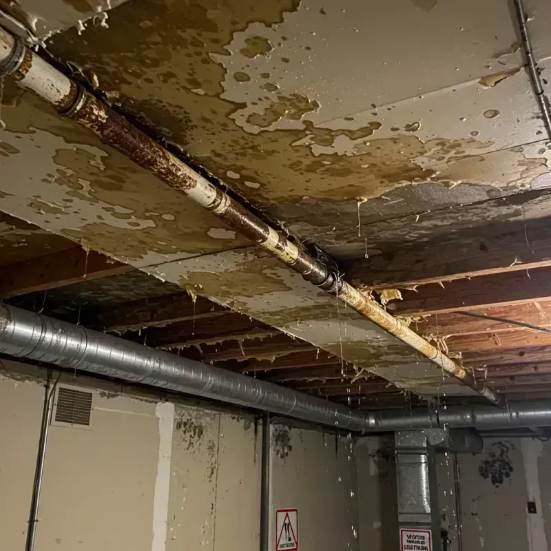 Ceiling Water Damage Repair in Mason City, IL