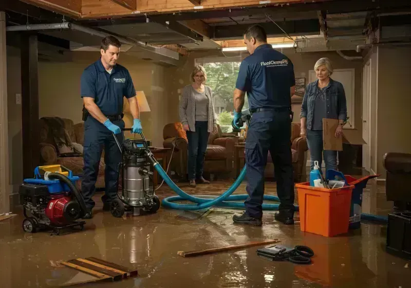 Basement Water Extraction and Removal Techniques process in Mason City, IL